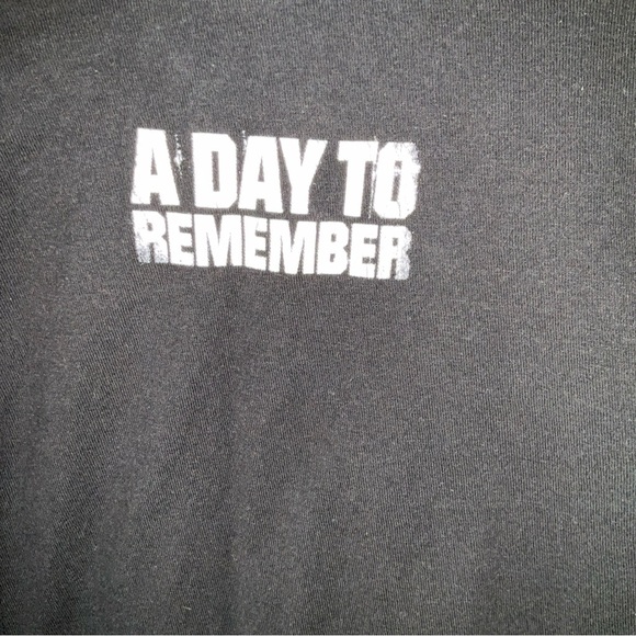 A DAY TO REMEMBER You're Welcome Shirt Medium PUNK Post-Hardcore Album Promo Tee - Picture 6 of 8